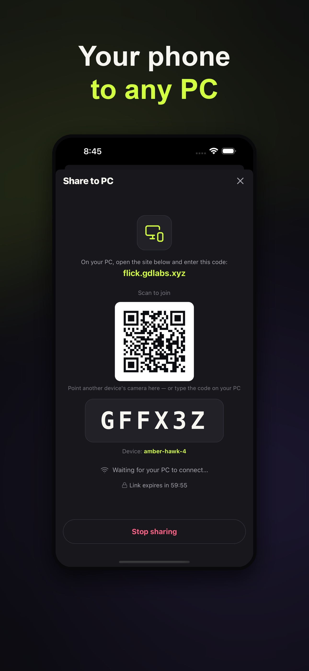 Flick: File Transfer screenshot 3