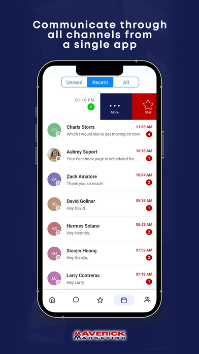 Maverick Marketing Screenshot