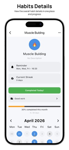 DailyHabits – Routine Tracker Screenshot 3 of 6