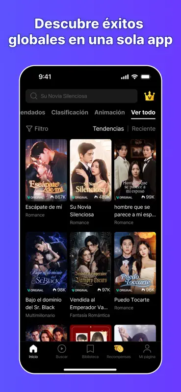Vigloo - Dramas cortos Premier screenshot 6 of 6