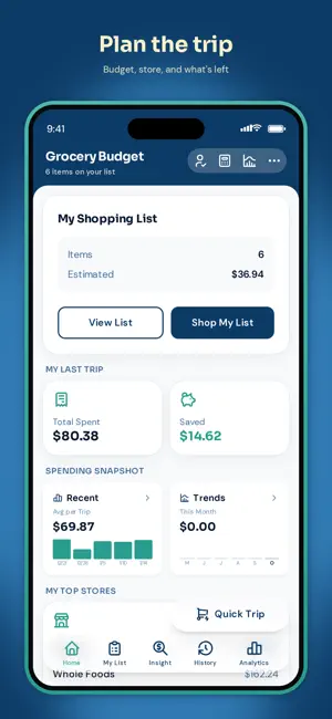 AisleAMP: Grocery Budget screenshot 1