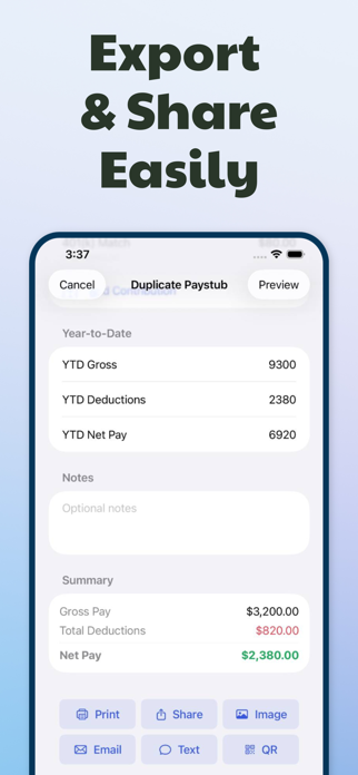 Paystub Maker - Stub Generator Screenshot 4 of 7
