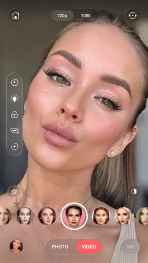 Скриншот Persona: AI Бьюти Редактор на iPhone 9