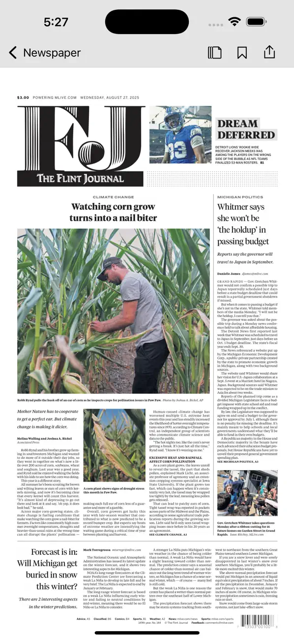Screenshot #3 pour The Flint Journal