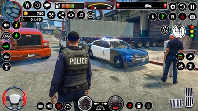 Highway Police Car Chase Screenshot