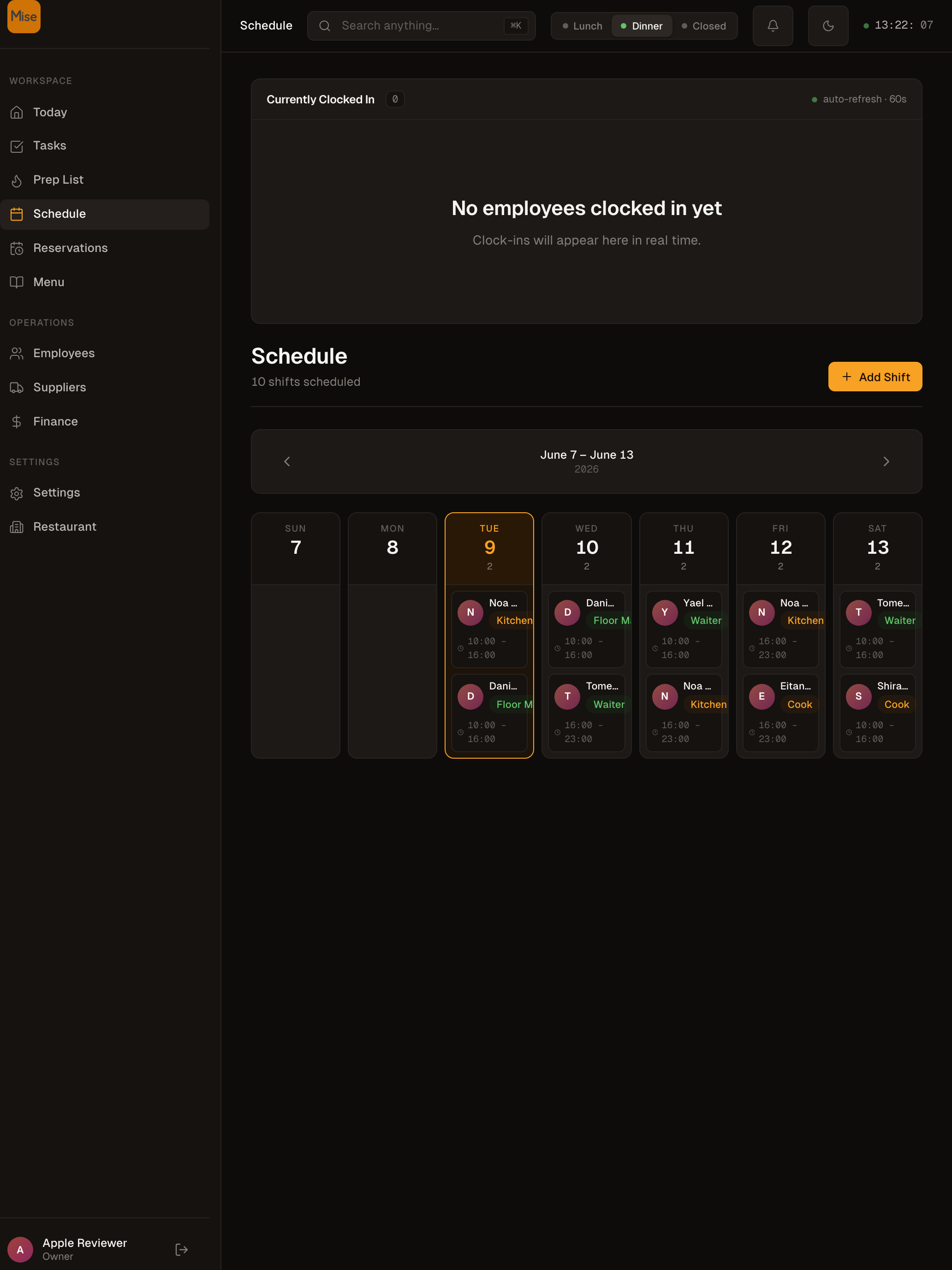 Mise - Restaurant screenshot 9