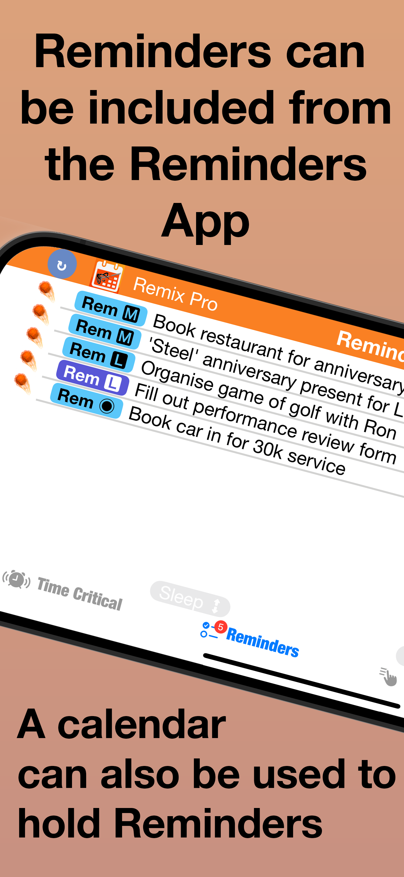 Calendar Remix: Daily Schedule