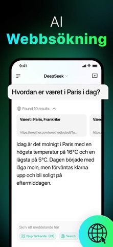 AI-chatbot och designassistent iPhone screenshot 9