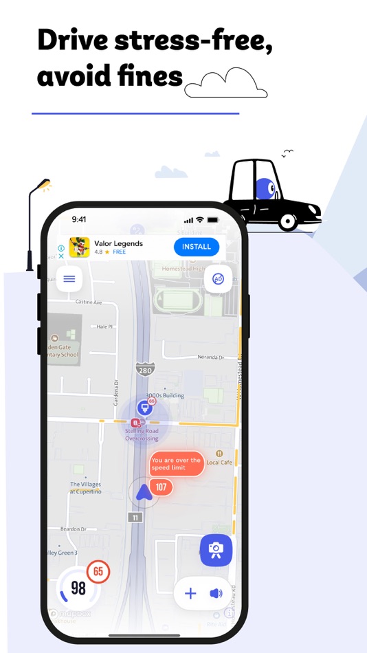 #1. Radar & Alert: Cee (iOS) 由: ORBITAL POINT COMPANY FOR INFORMATION TECHNOLOGY LTD