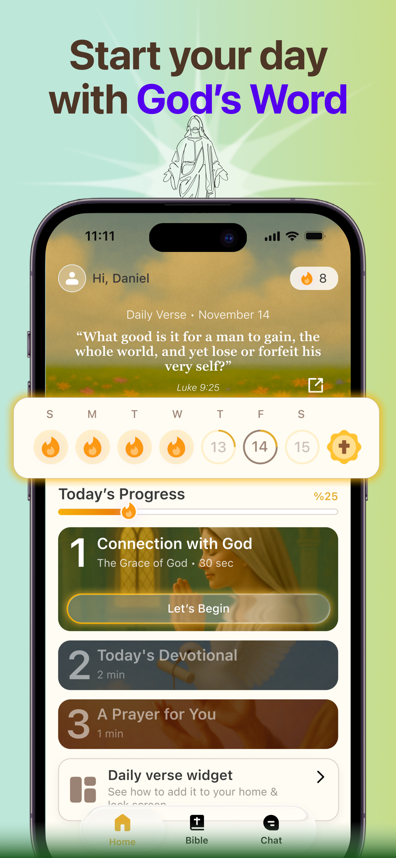 Biblical: Bible Chat & Widget