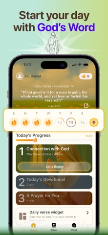 Biblical: Bible Chat & Widget Screenshot 1 of 8
