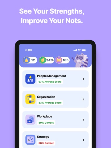 SHRM Exam Prep Practice 2026 iPad screenshot