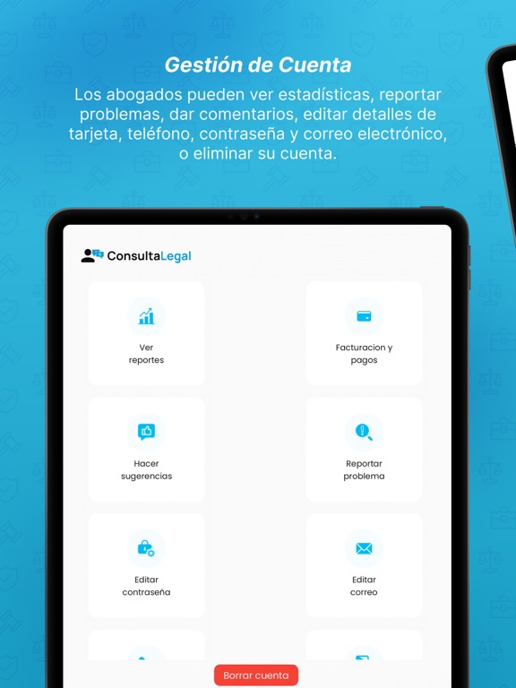 ConsultaLegal iPad screenshot 4 - Business app