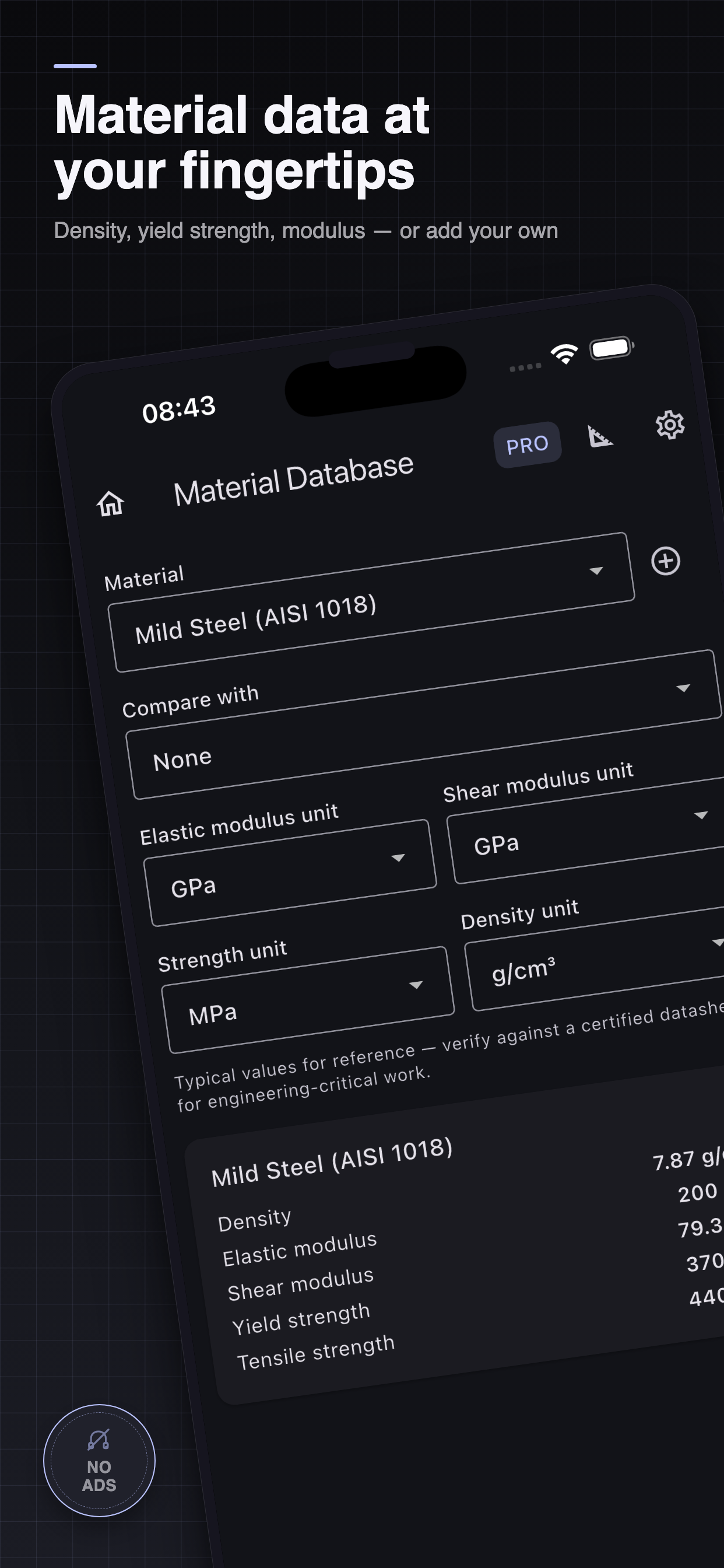 Calcubench screenshot 4