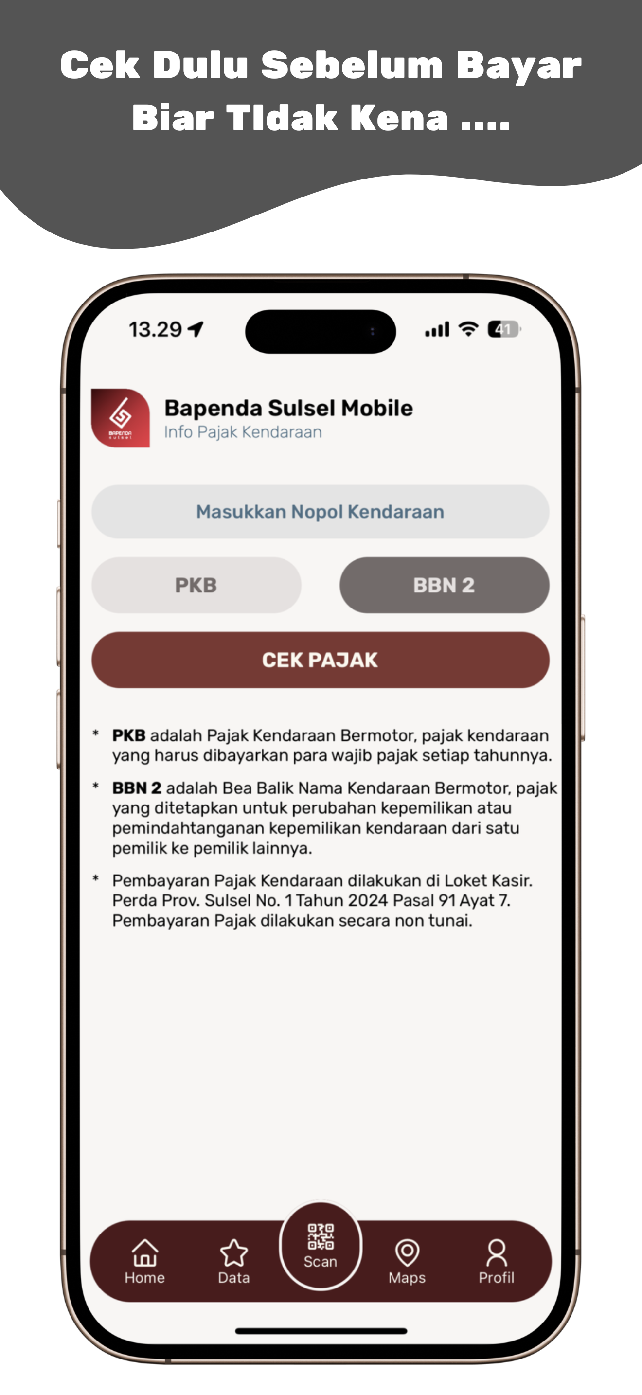 Bapenda Sulsel Mobile
