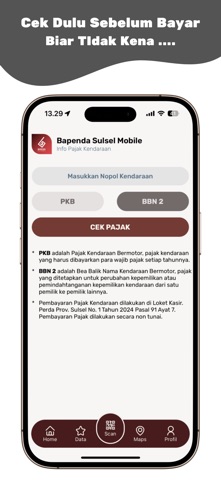 Bapenda Sulsel Mobile iPhone screenshot 6