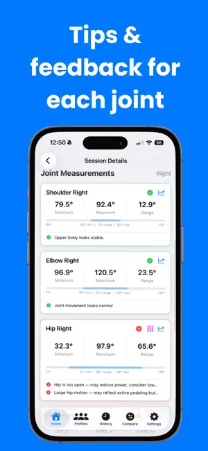 Bike Biomechanics Measuring AI screenshot 4