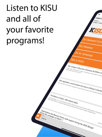 KISU Public Radio App