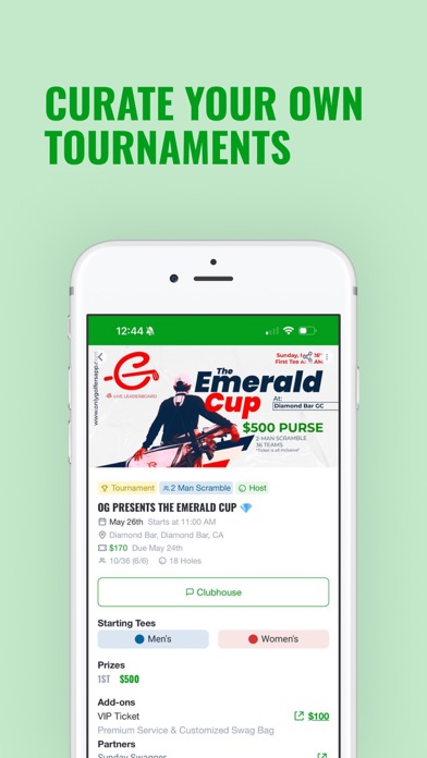OnlyGolfers App Screenshot