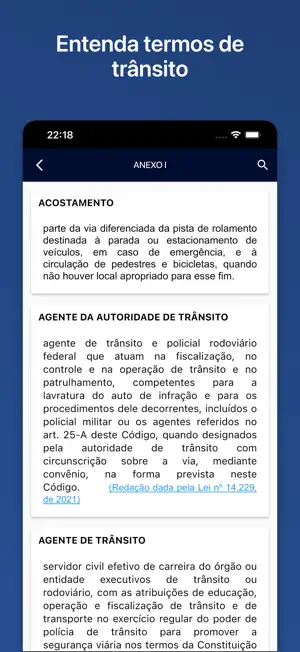 Código de Trânsito - CTB screenshot 3