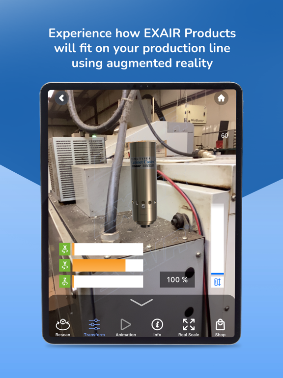 EXAIR AR iPad screenshot 4 - Business app