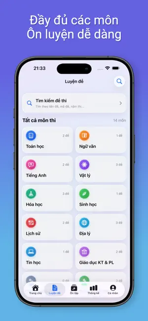Ôn Thi THPT Quốc Gia 2027 ĐGNL screenshot 4