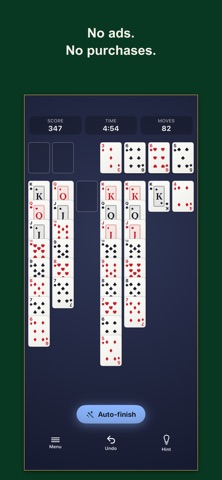 Solitaire Klondike: Offline Screenshot 2 of 8