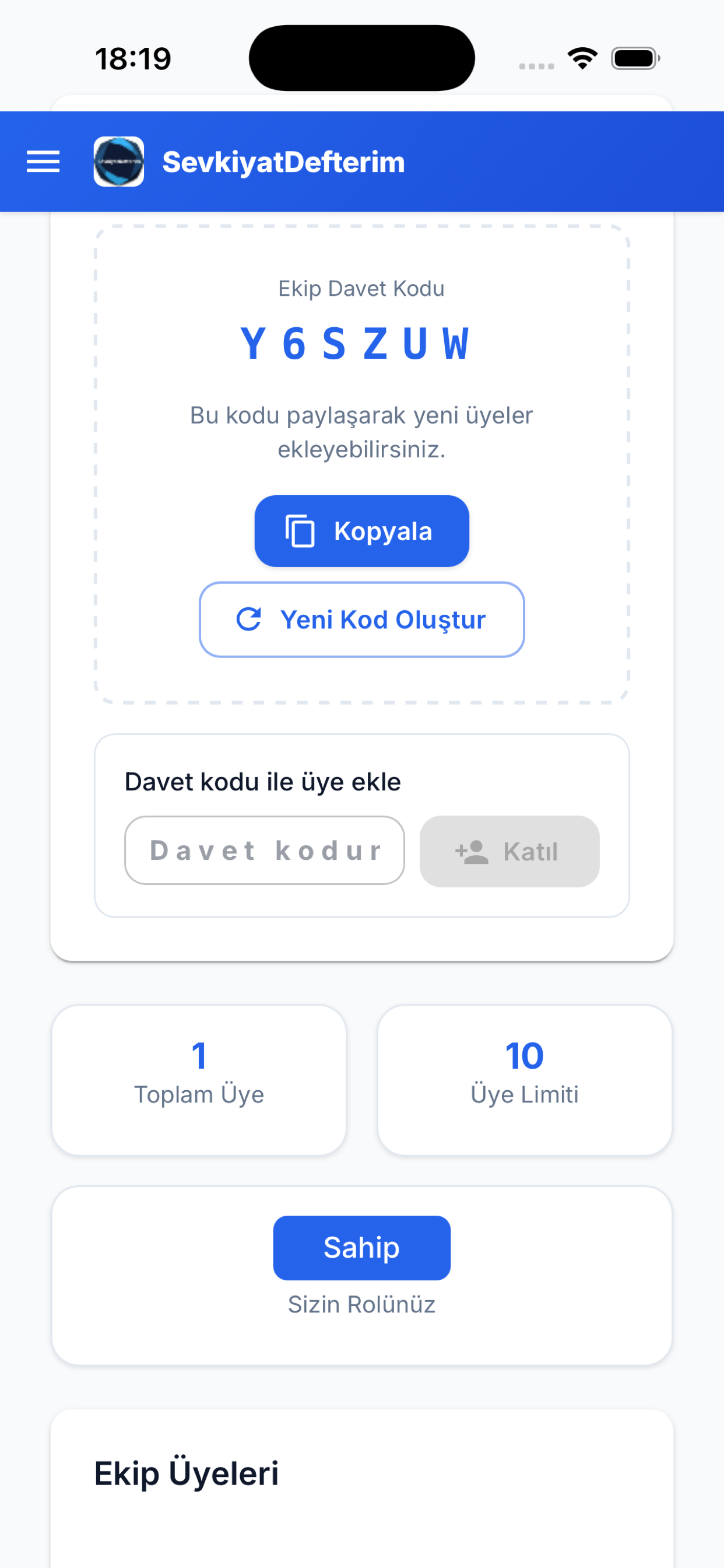 SevkiyatDefterim