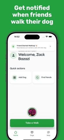 Laom: Dog Walk Buddies iPhone screenshot
