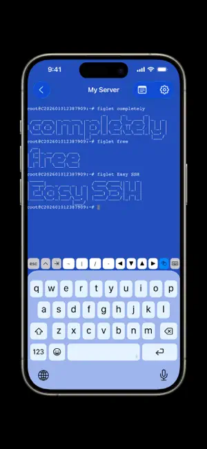 Easy SSH iPhone screenshot 2