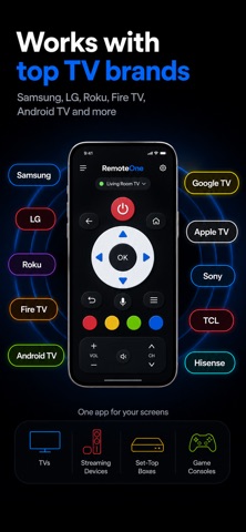 RemoteOne TV Remote Controller Screenshot 2 of 5