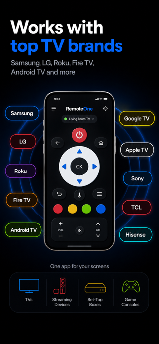 RemoteOne TV Remote Controller Screenshot 2 of 5
