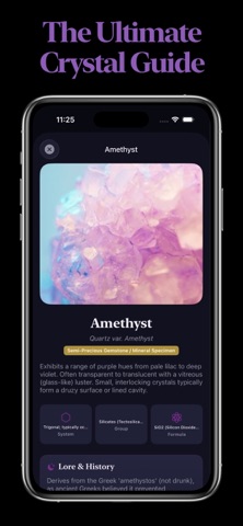 Crystal Identifier screenshot