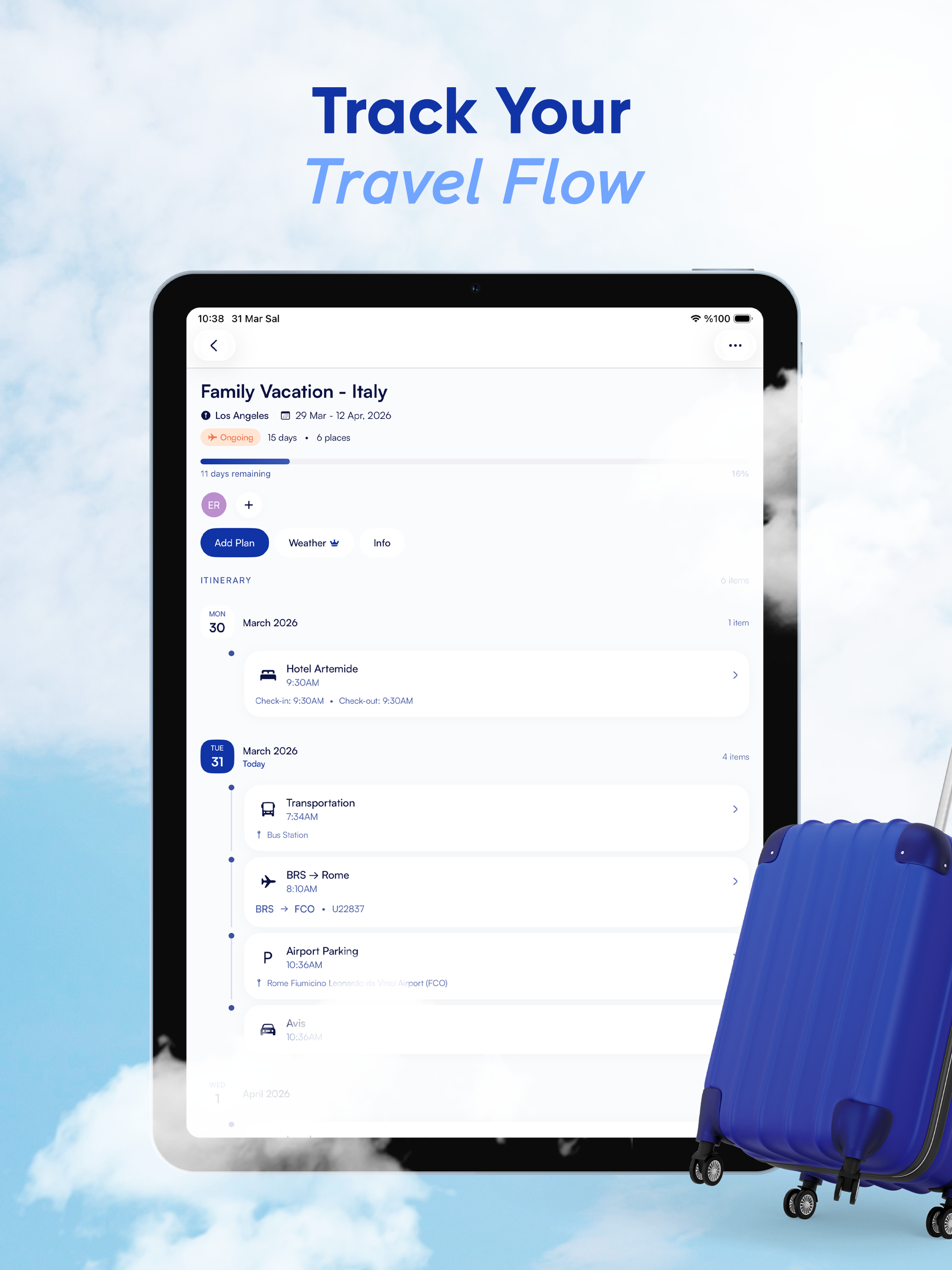 Explr: Travel Planner