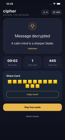 Cipher - Decode the Message Screenshot 3 of 5