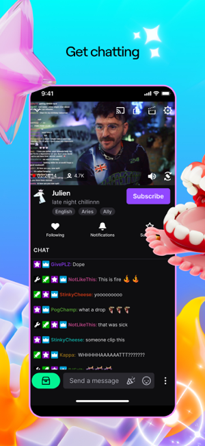‎Twitch: Live Streaming Screenshot