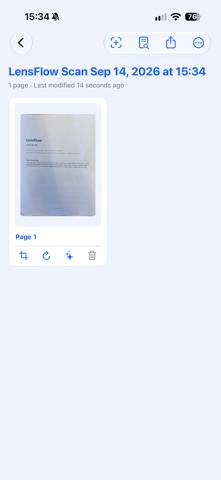 LensFlow Scanner Screenshot 4 of 5