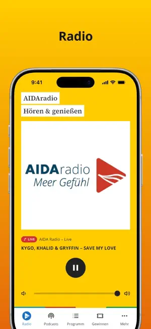AIDA Radio screenshot 1
