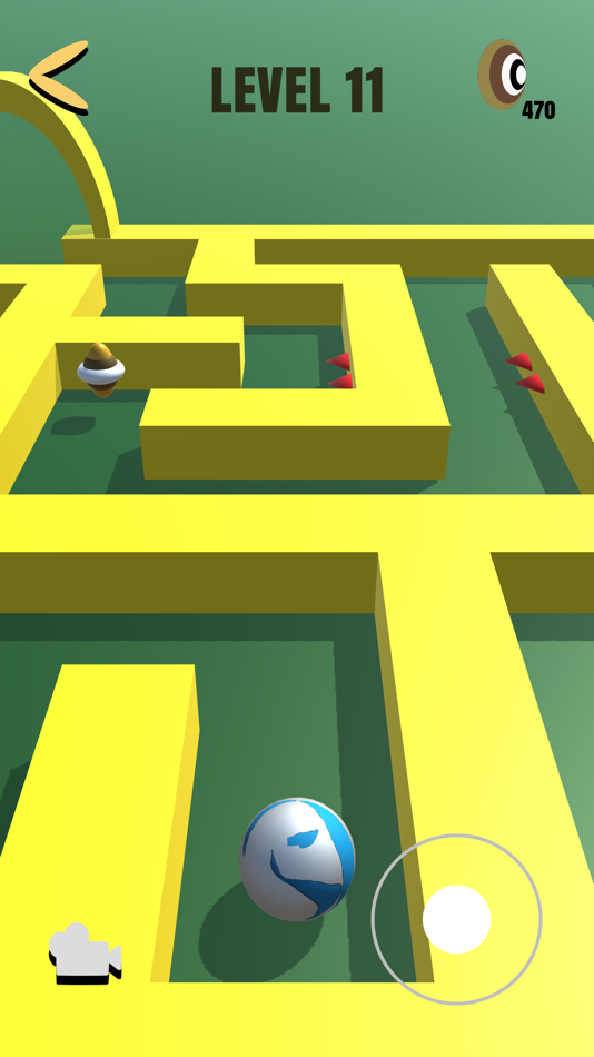 #4. Sharp Maze - 3D Labyrinth Game (iOS) 由: Baran YILDIZ