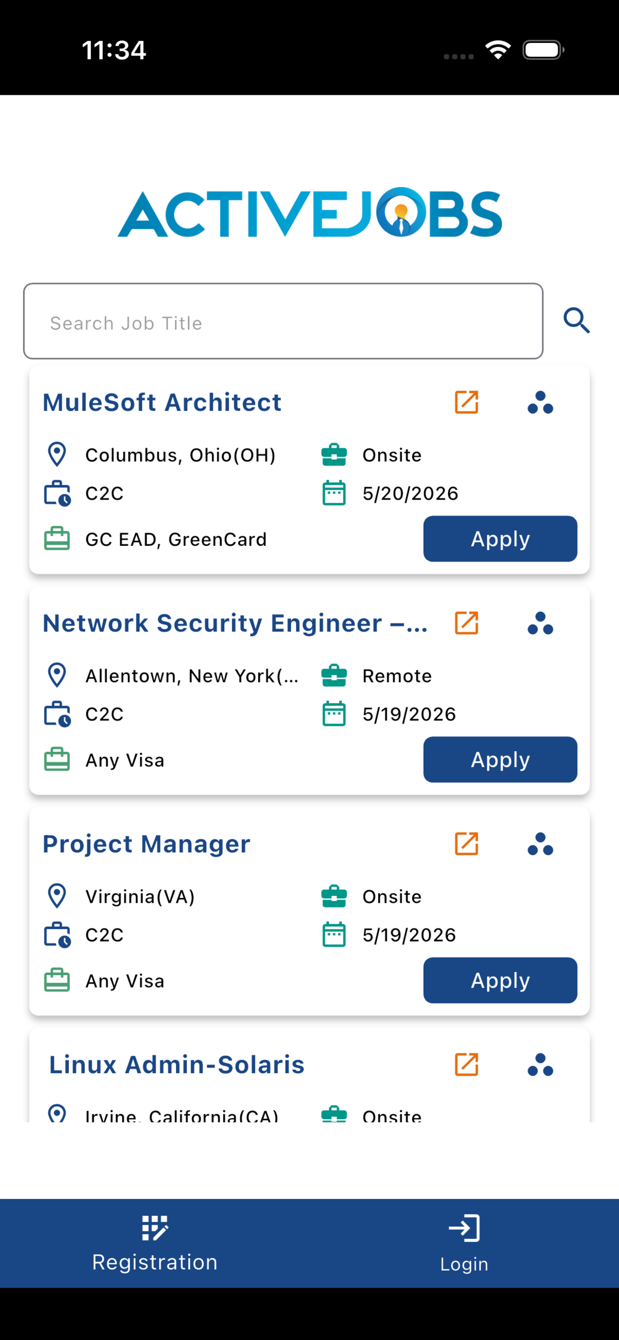 ActiveJobUS screenshot 4