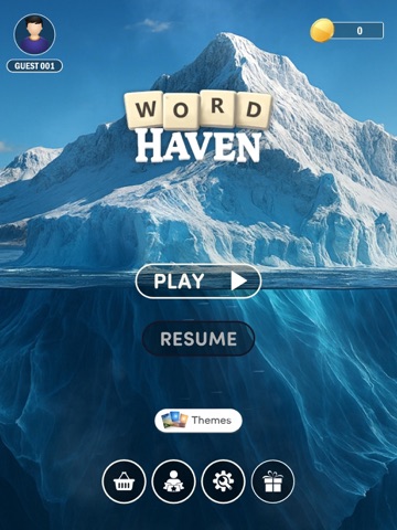 Word Haven: Play & Relax iPad screenshot