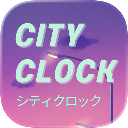 City Pop Clock.70s-80s anime