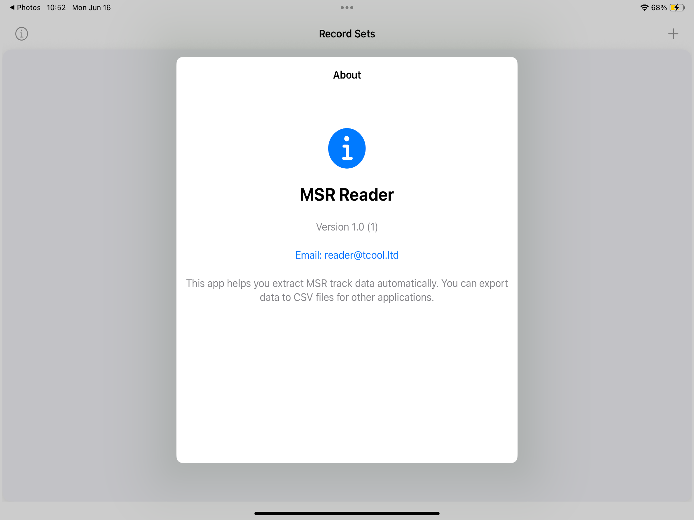 MSR Reader