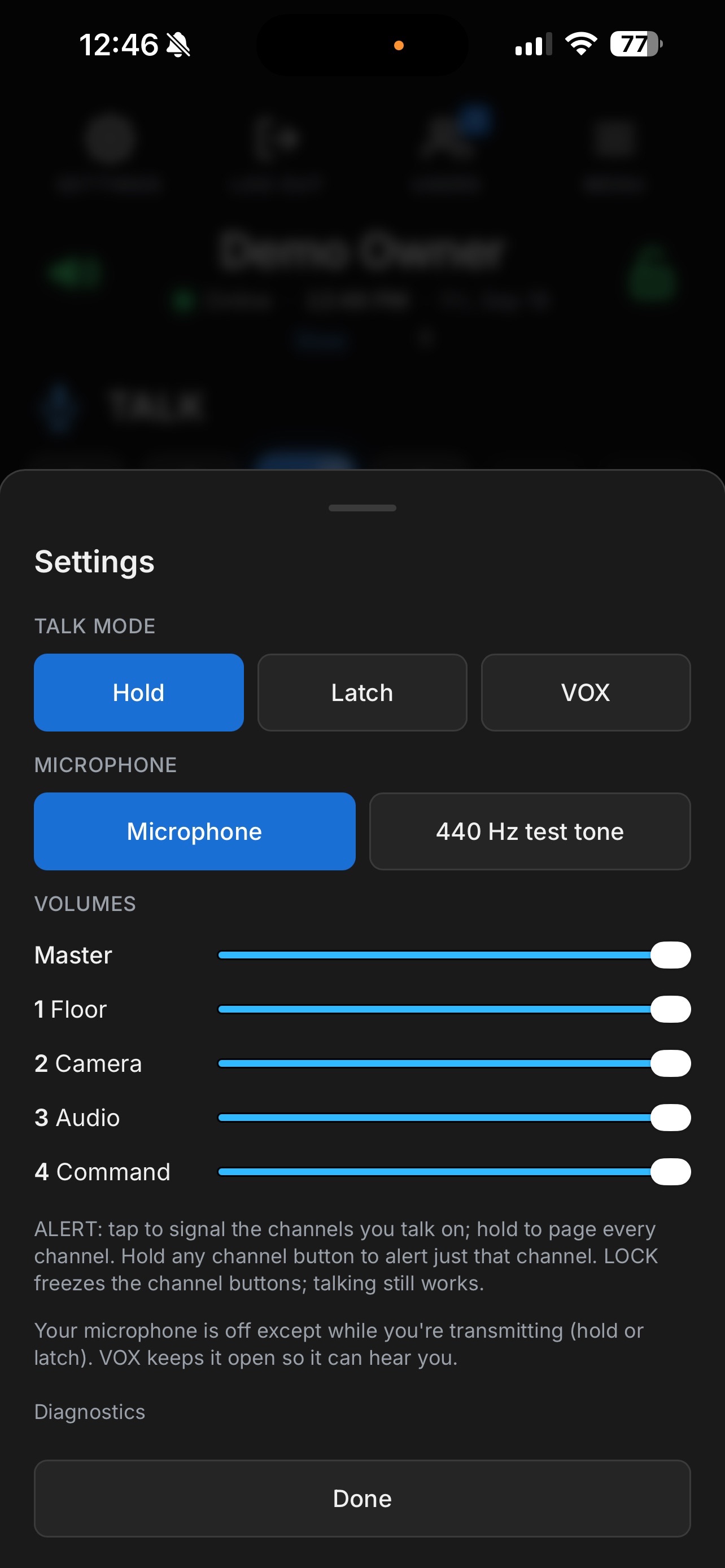 Screenshot 2 of Jnoc Comms