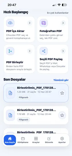 PDF-PRO iPhone Ekran Görüntüsü 3