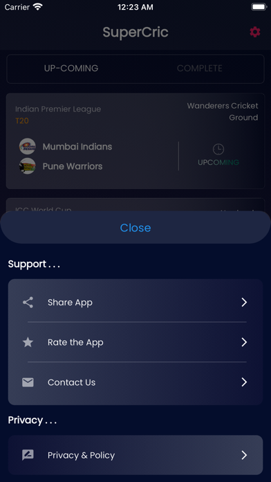 SuperCric Screenshot