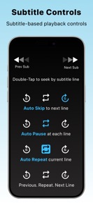 SubX Player: AI Dual Subtitles screenshot