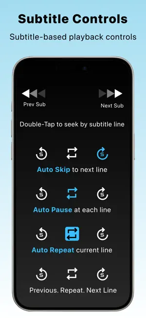 SubX Player: AI Dual Subtitles screenshot 4