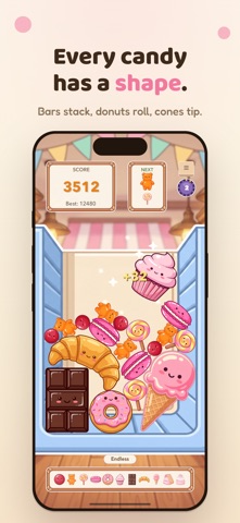 Plorp: Candy Merge Puzzle Screenshot 2 of 8