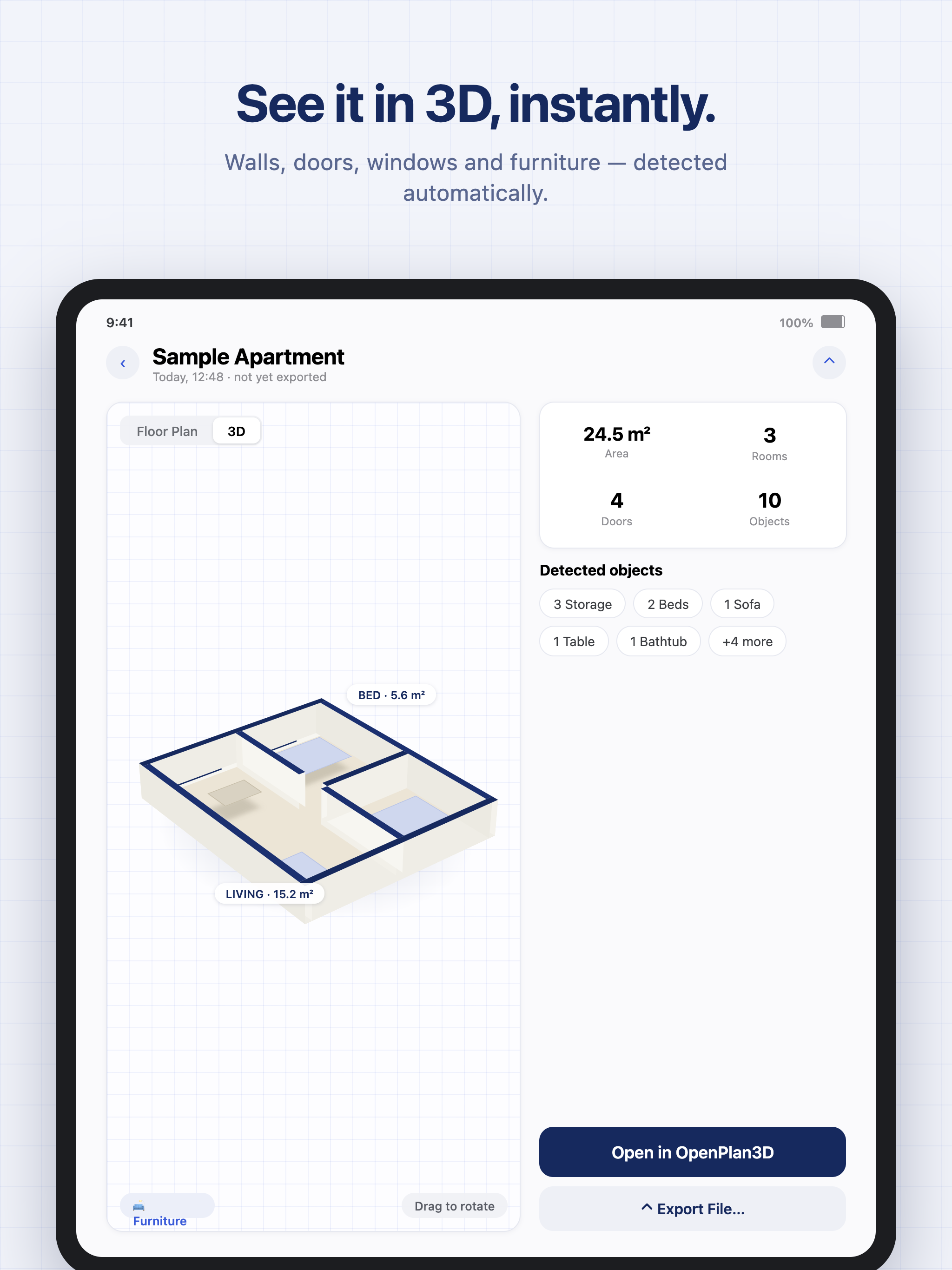 OpenPlan3D screenshot 7